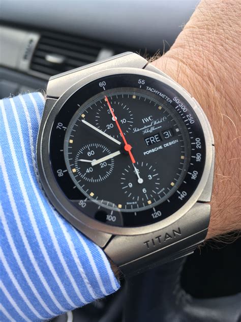 iwc porsche watch|IWC Porsche Design Titanium Chronograph: Review.